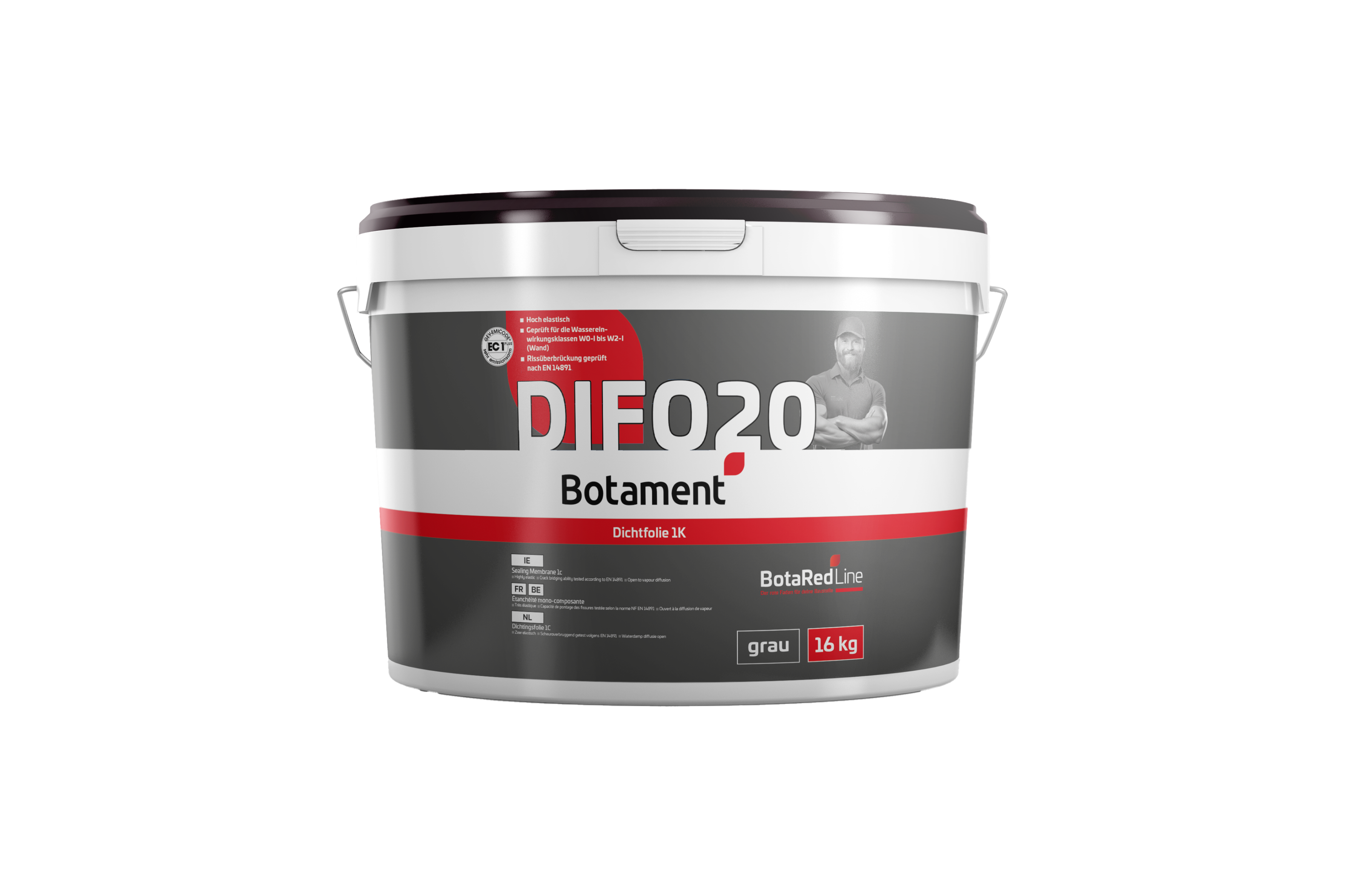 Gebinde DIFO20,16 kg der BotaRedLine